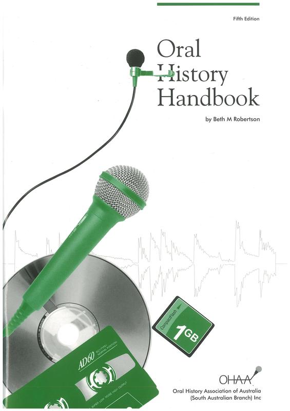 Oral history handbook / by Beth M. Robertson cover