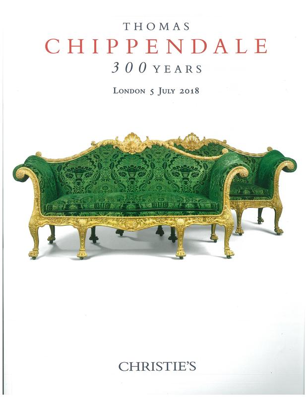 Thomas Chippendale : 300 years / Christie's cover