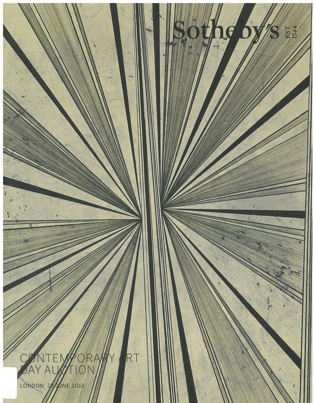 Contemporary art day auction : auction in London, 27 June 2018 / Sotheby's cover