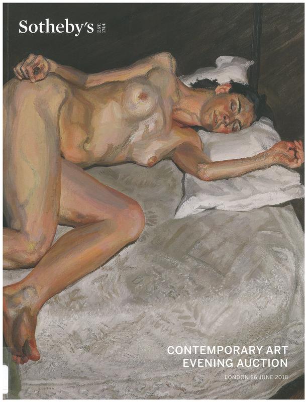 Contemporary art evening auction : auction in London, 26 June 2018 / Sotheby's cover