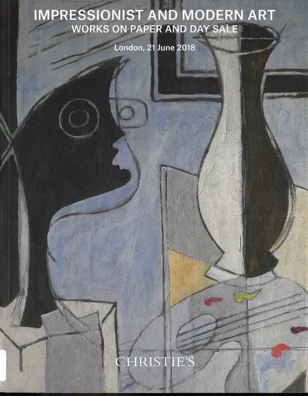 Impressionist and modern art works on paper and day sale : Thursday 21 June 2018 / Christie's cover