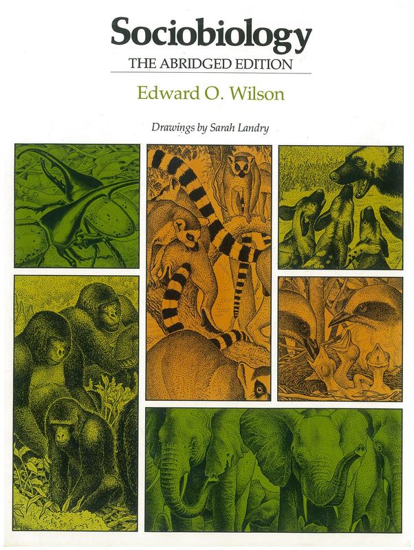 Sociobiology / Edward O. Wilson cover