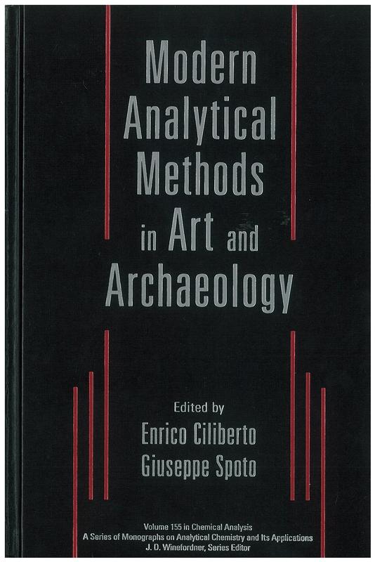 Modern analytical methods in art and archaeology / Enrico Ciliberto and Giuseppe Spoto cover
