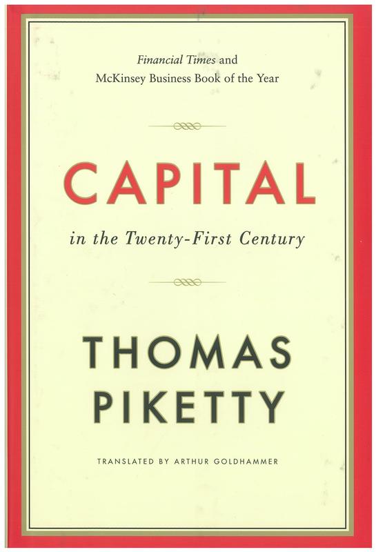 Capital in the twenty-first century / Thomas Piketty ; translated by Arthur Goldhammer cover