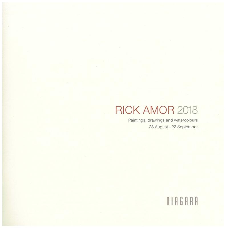 Rick Amor, 2018 : paintings, drawings and watercolours cover