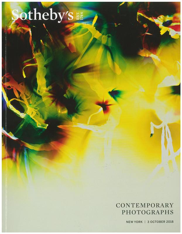 Contemporary photographs : auction in New York, 3 October 2018 / Sotheby's cover