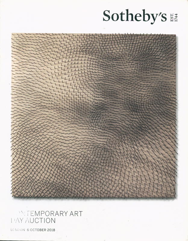 Contemporary art day auction : auction in London, 6 October 2018 / Sotheby's cover