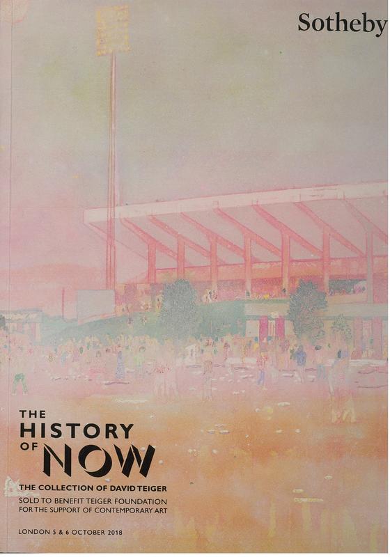 The history of now : the collection of David Tieger, sold to benefit Tieger Foundation for the support of contemporary art : auction in London, 5 October 2018 / Sotheby's cover