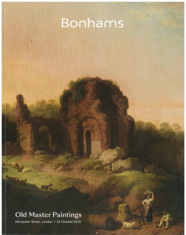 Old master paintings : Wednesday, 24 October 2018 / Bonhams cover