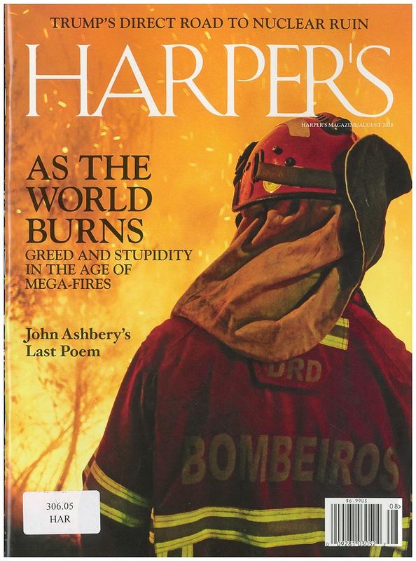 Harper's magazine cover