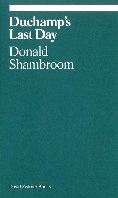 Duchamp's last day / Donald Shambroom cover