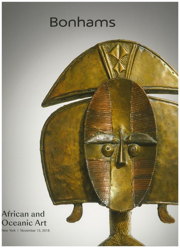 African and Oceanic art : New York, Tuesday November 13, 2018 at 11 am / Bonhams cover