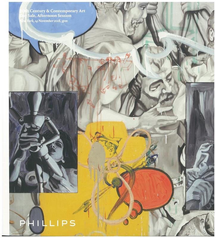 20th century and contemporary art day sale, afternoon session : New York, 14 November 2018 / Phillips cover