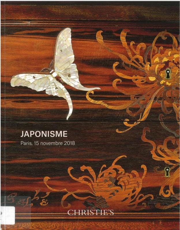 Japonisme : vente, 15 Novembre 2018 / Christie's cover