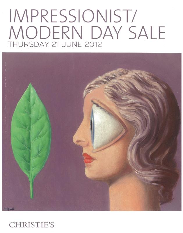 Impressionist/modern : day sale, Thursday 21 June 2012 / Christie's cover