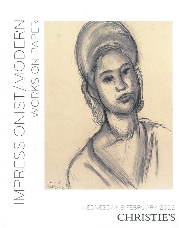 Impressionist/modern : works on paper, Wednesday 8 February 2012 / Christie's cover
