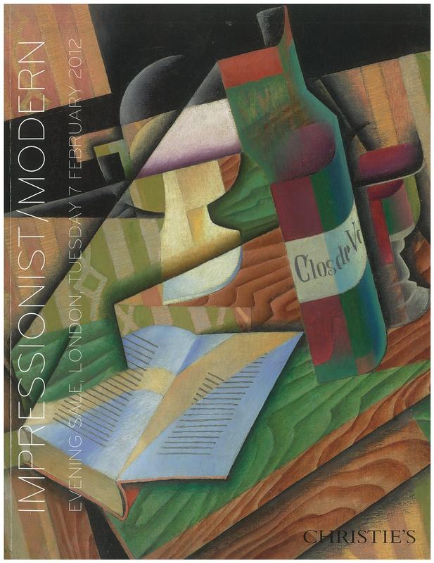Impressionist/modern evening sale : Tuesday 7 February 2012 / Christie's cover