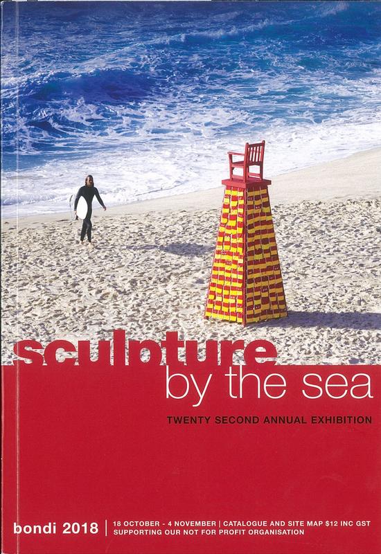 Sculpture by the sea : twenty second annual exhibition : Bondi, 2018 18 October-4 November : catalogue and site map cover