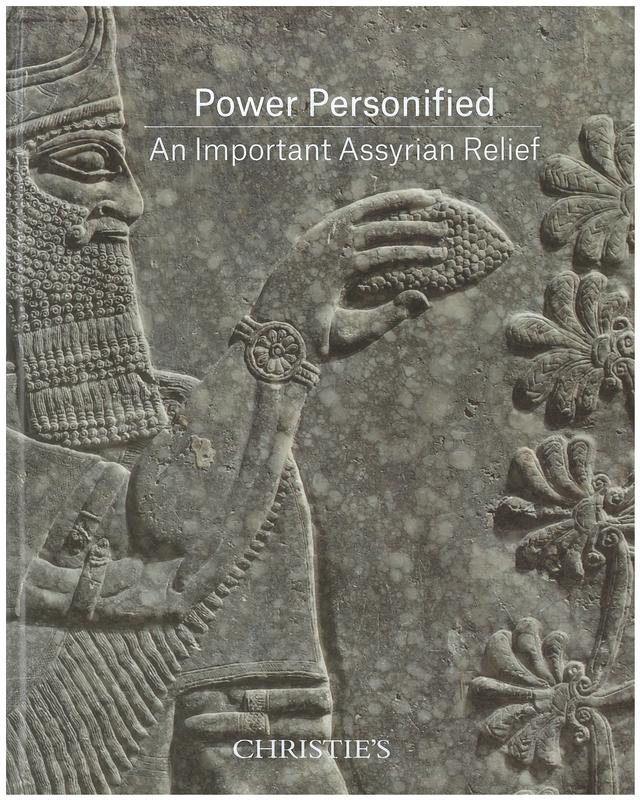 Power personified : an important Assyrian relief : 31 October 2018, New York / Christie's cover