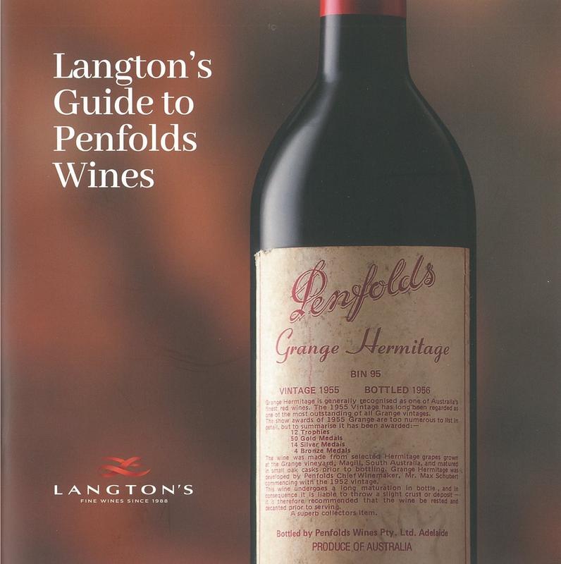 Langton's guide to Penfolds wines / Andrew Caillard cover