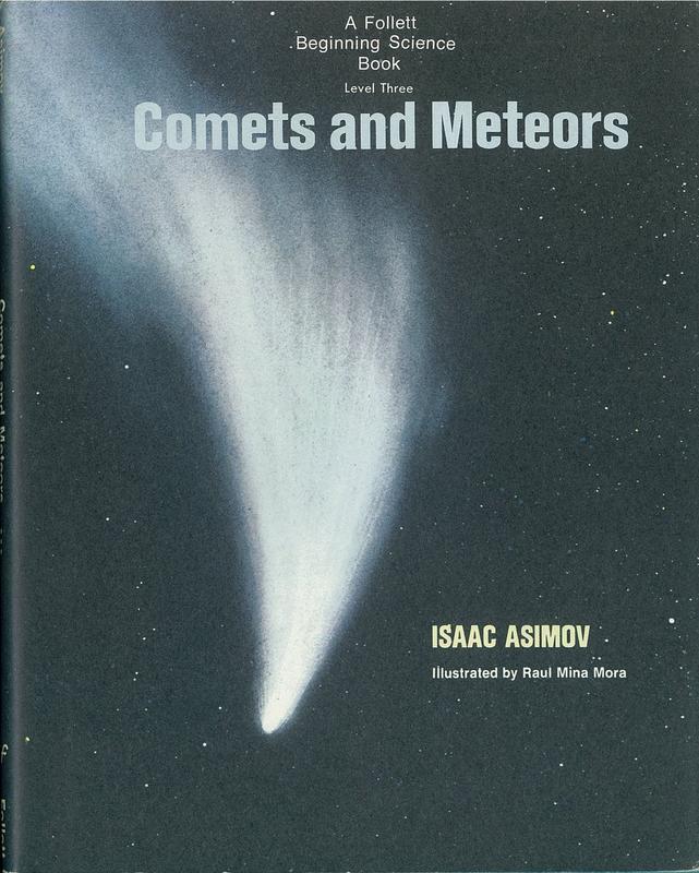 Comets and meteors / Isaac Asimov ; illustrated by Raul Mina Mora cover