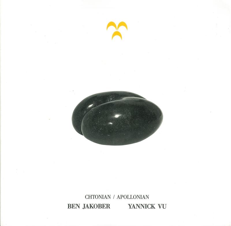Chtonian | Apollonian / Ben Jakober, Yannick Vu cover