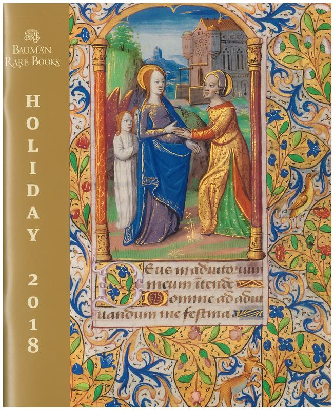 Bauman Rare Books : Holiday 2018 cover