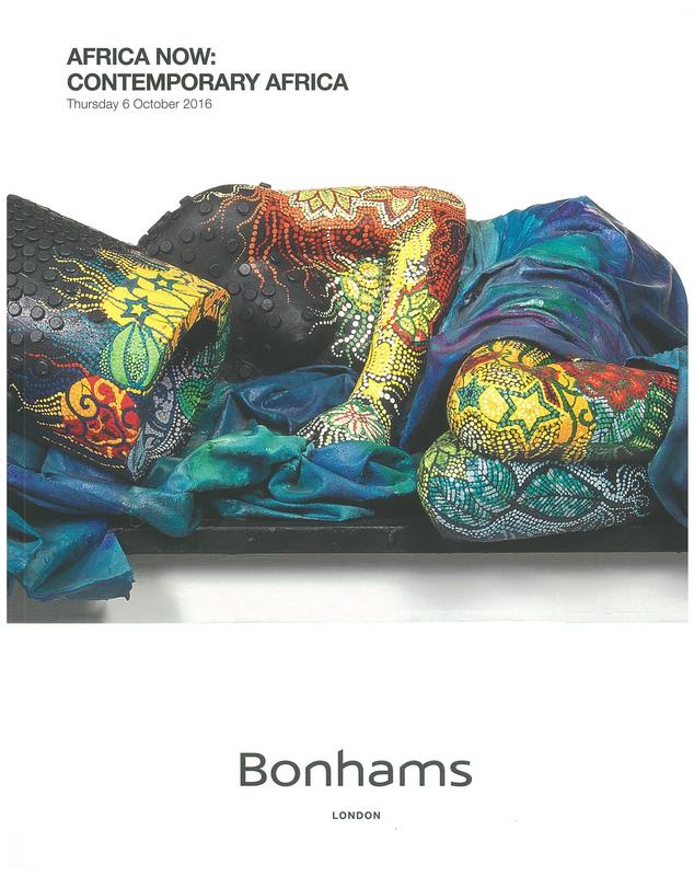 Africa now : contemporary Africa, Thursday 6 October 2016 / Bonhams 1793 Ltd cover