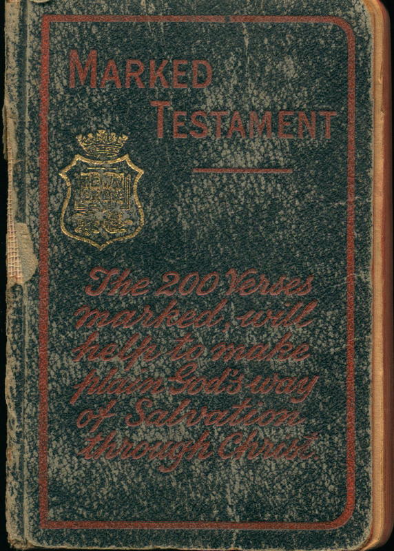 The new testament of our Lord and saviour Jesus Christ : the authorised version / issued under the auspices of the Marked Testament Committee cover