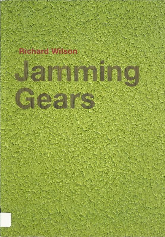 Jamming gears / Richard Wilson cover