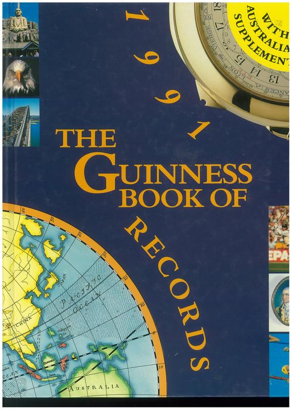 The Guinness book of records : 1991 / editor, Donald McFarlan cover