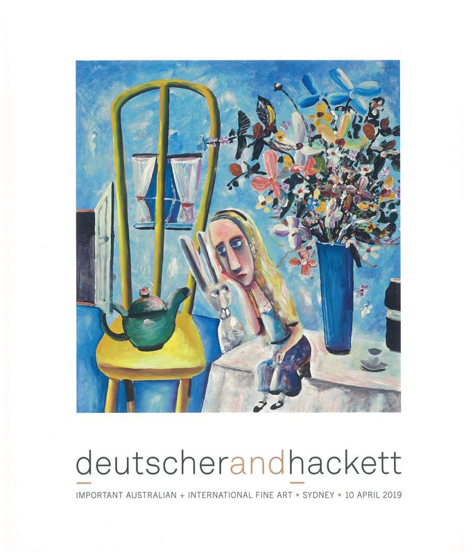 Important Australian and international fine art : Sydney, 10 April 2019 / Deutscher and Hackett cover