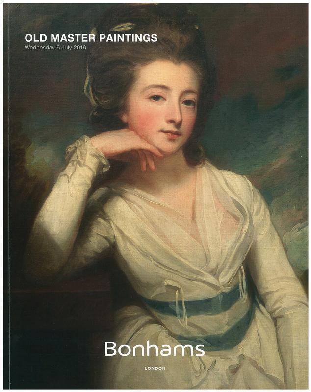 Old master paintings : Wednesday 6 July 2016 / Bonhams cover
