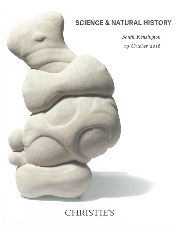 Science and natural history : Wednesday 19 October 2016 / Christie's cover