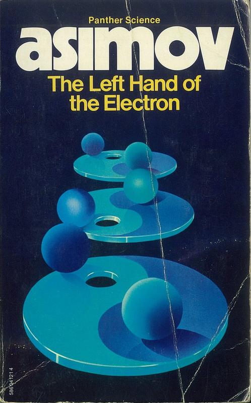 The left hand of the electron / Isaac Asimov cover
