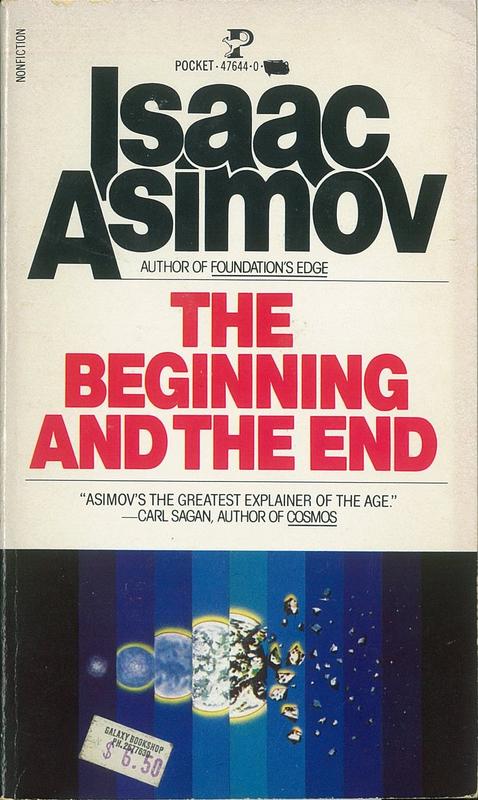 The beginning and the end / Isaac Asimov cover
