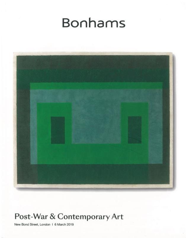 Post-war and contemporary art : Wednesday 6 March 2019 / Bonhams 1793 Limited cover