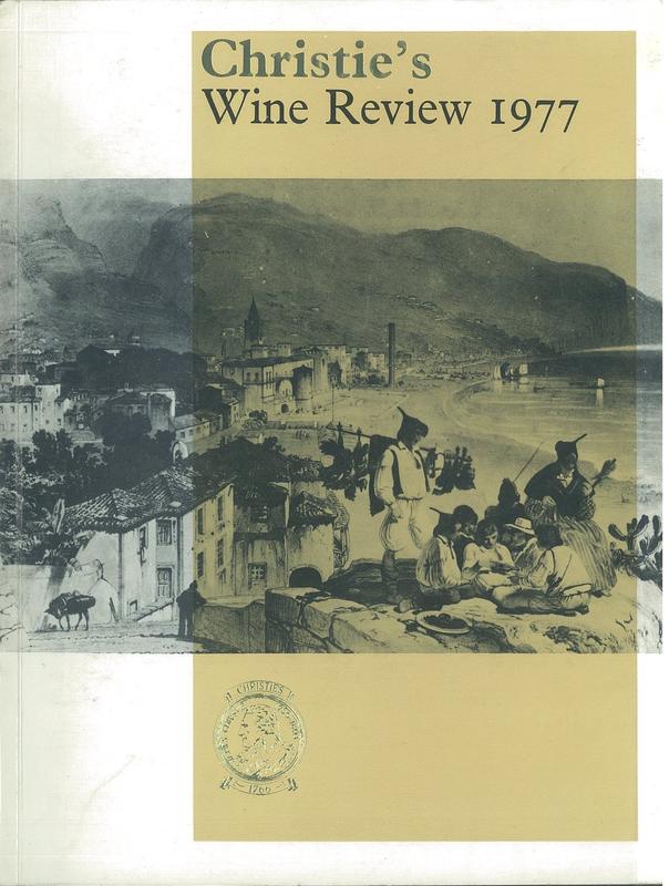 Christie's wine review 1977 / compiled and edited by Michael Broadbent cover