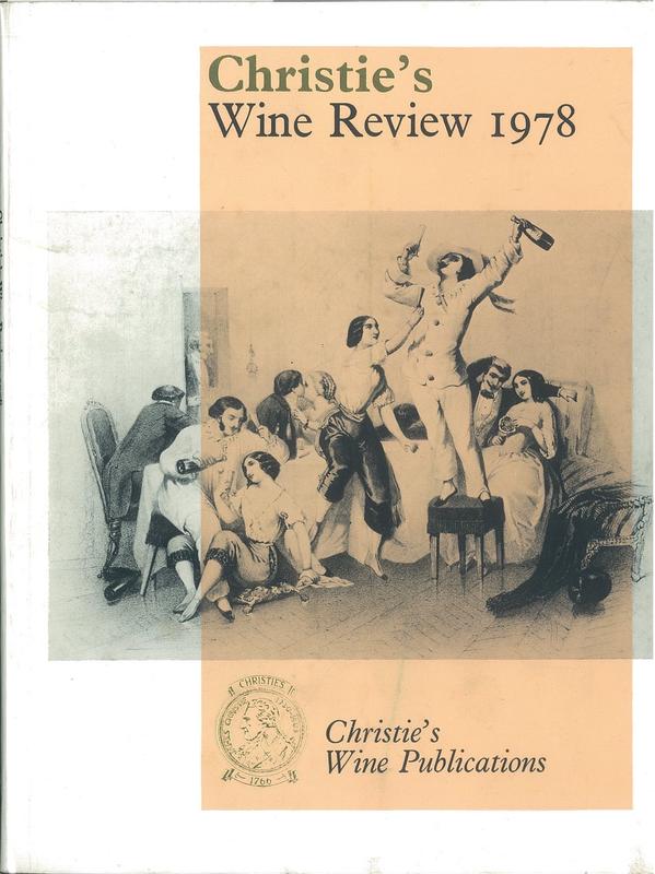 Christie's wine review 1978 / compiled and edited by Michael Broadbent cover