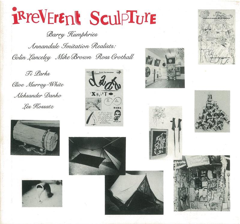 Irreverent sculpture /​ Margaret Plant cover