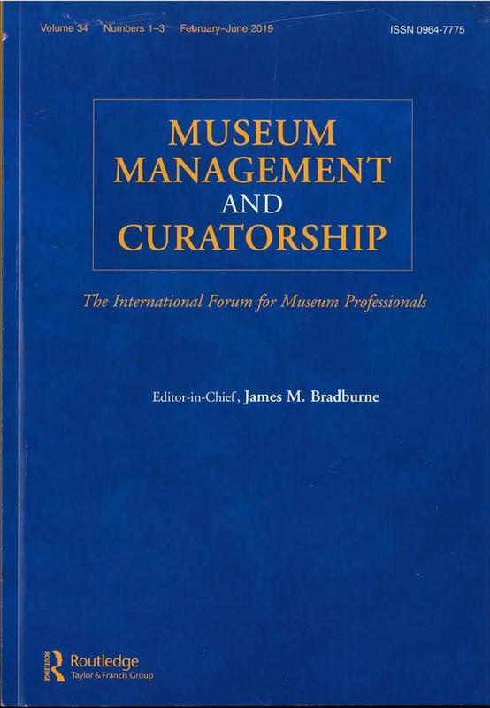 Museum management and curatorship : the international forum for museum professionals cover