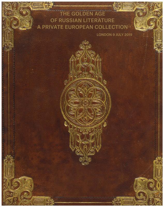 The golden age of Russian literature : a private European collection : Tuesday 9 July 2019 / Christie's cover