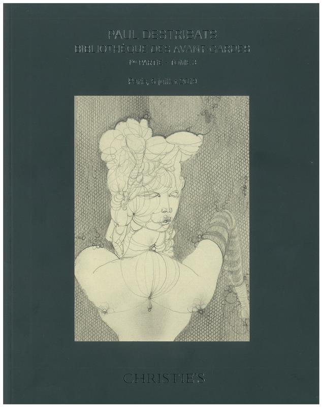 Paul Destribats bibliothèque des avant-gardes : 1ère partie - Tome 3 / Christie's cover