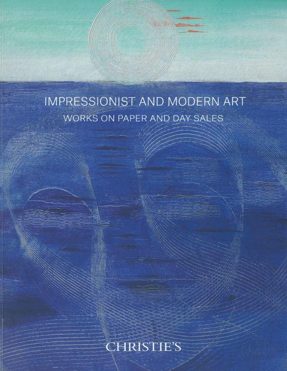 Impressionist and modern art works on paper and day sales : Tuesday 14 May 2019 / Christie's cover