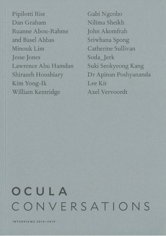 Ocula conversations : interviews 2018-2019 [volume 3] cover