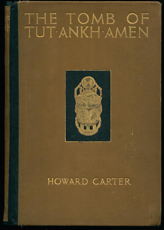 The tomb of Tut-Ankh-Amen : discovered by the late Earl of Carnarvon and Howard Carter : volume II / by Howard Carter with appendices by Douglas E. Derry [and 4 others] ; with illustrations from photographs by Harry Burton cover