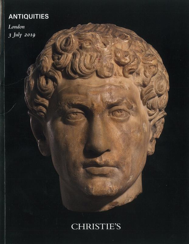 Antiquities : Wednesday 3 July 2019 / Christie's cover