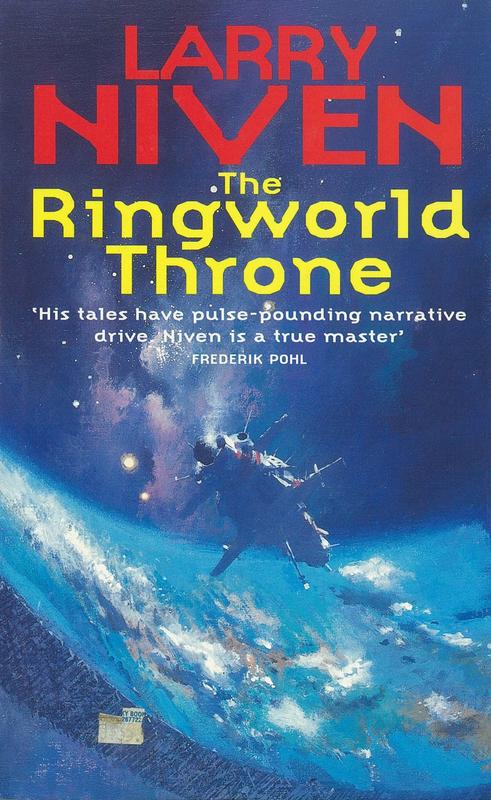 The Ringworld throne / Larry Niven cover