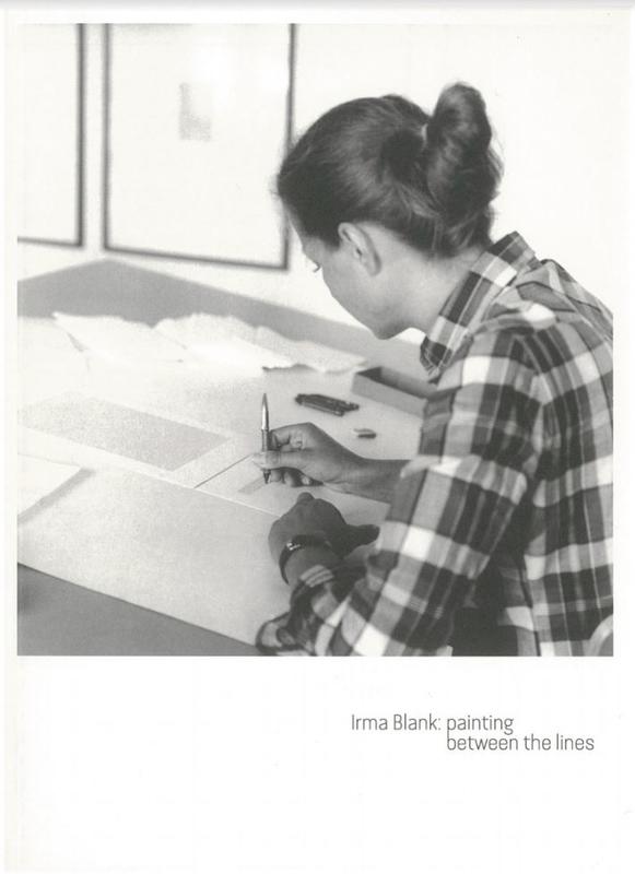 Irma Blank : painting between the lines cover