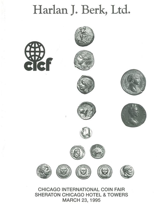 20th Chicago International Coin Fair : auction, March 23, 1995 / Harlan J. Berk, Ltd. cover